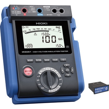 高压绝缘电阻表无线套装HIOKI（日置电机）IR5051-90（包括检验报告、校准证书和可追溯性图）